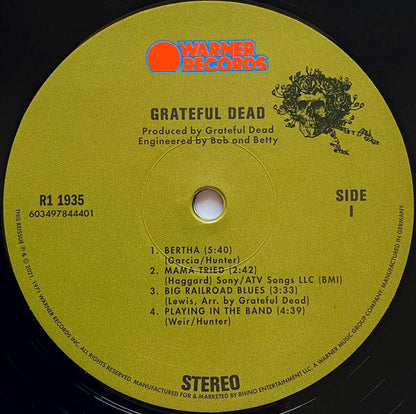 Grateful Dead | Mint (M) Mint (M)