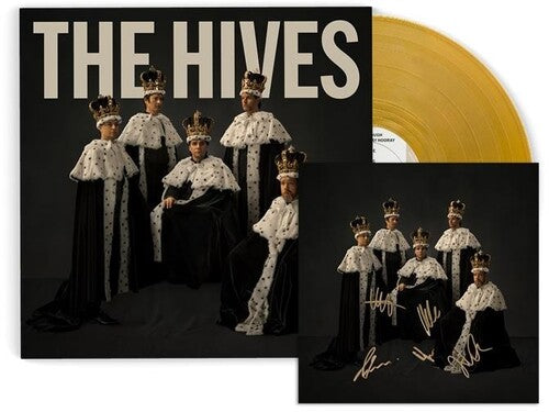 The Hives Forever Forever The Hives (Indie Exclusive, Gold Colored Vinyl, Autographed / Star Signed) | Mint (M) Mint (M)