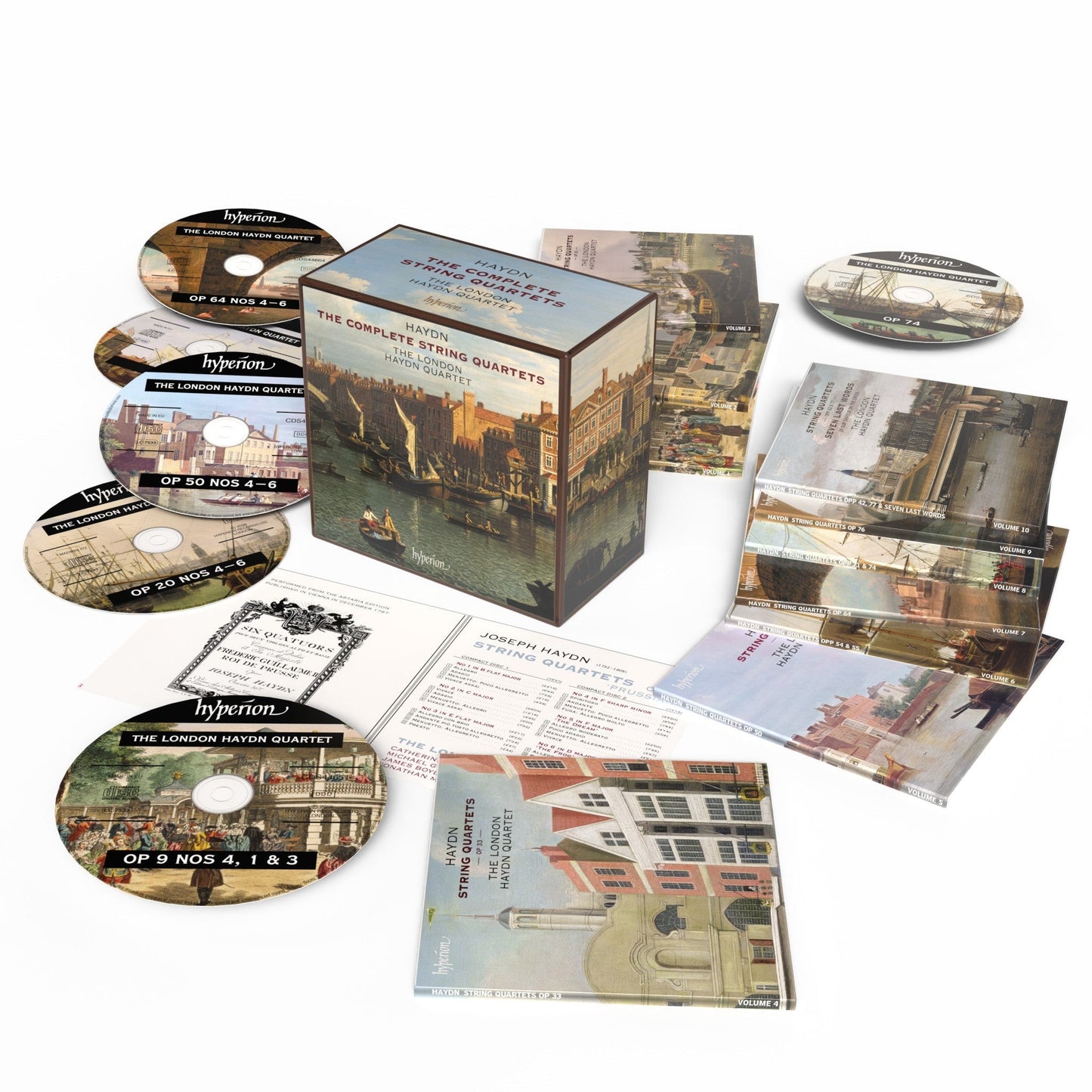 The London Haydn Quartet - Haydn: The Complete String Quartets [20 Cd Box Set] |