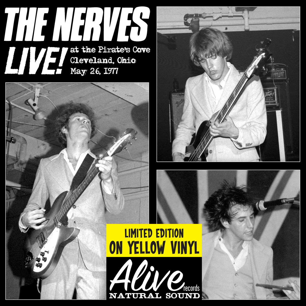 The Nerves - Live At The Pirate'S Cove Yellow Vinyl (Yellow Vinyl) |