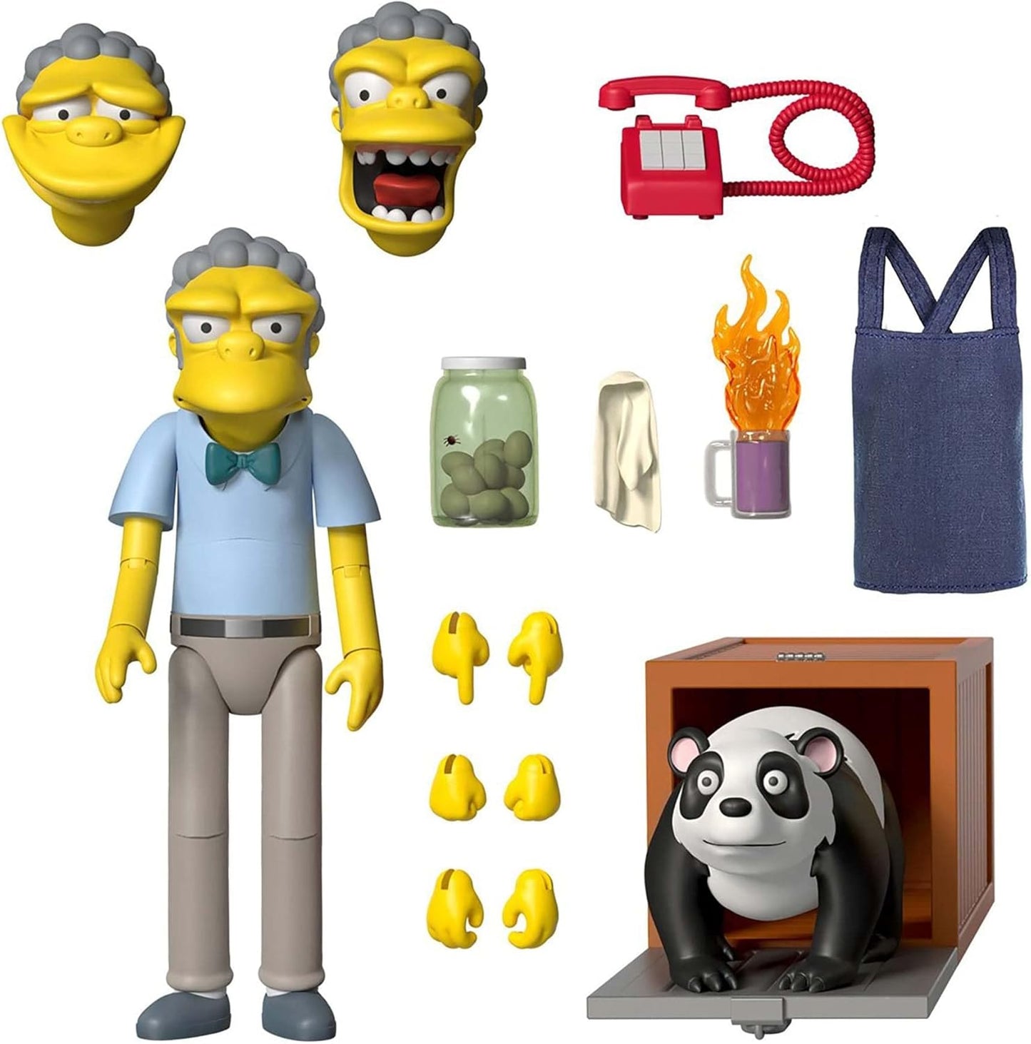 The Simpsons - The Simpsons Ultimates Moe 7-Inch Action Figure |
