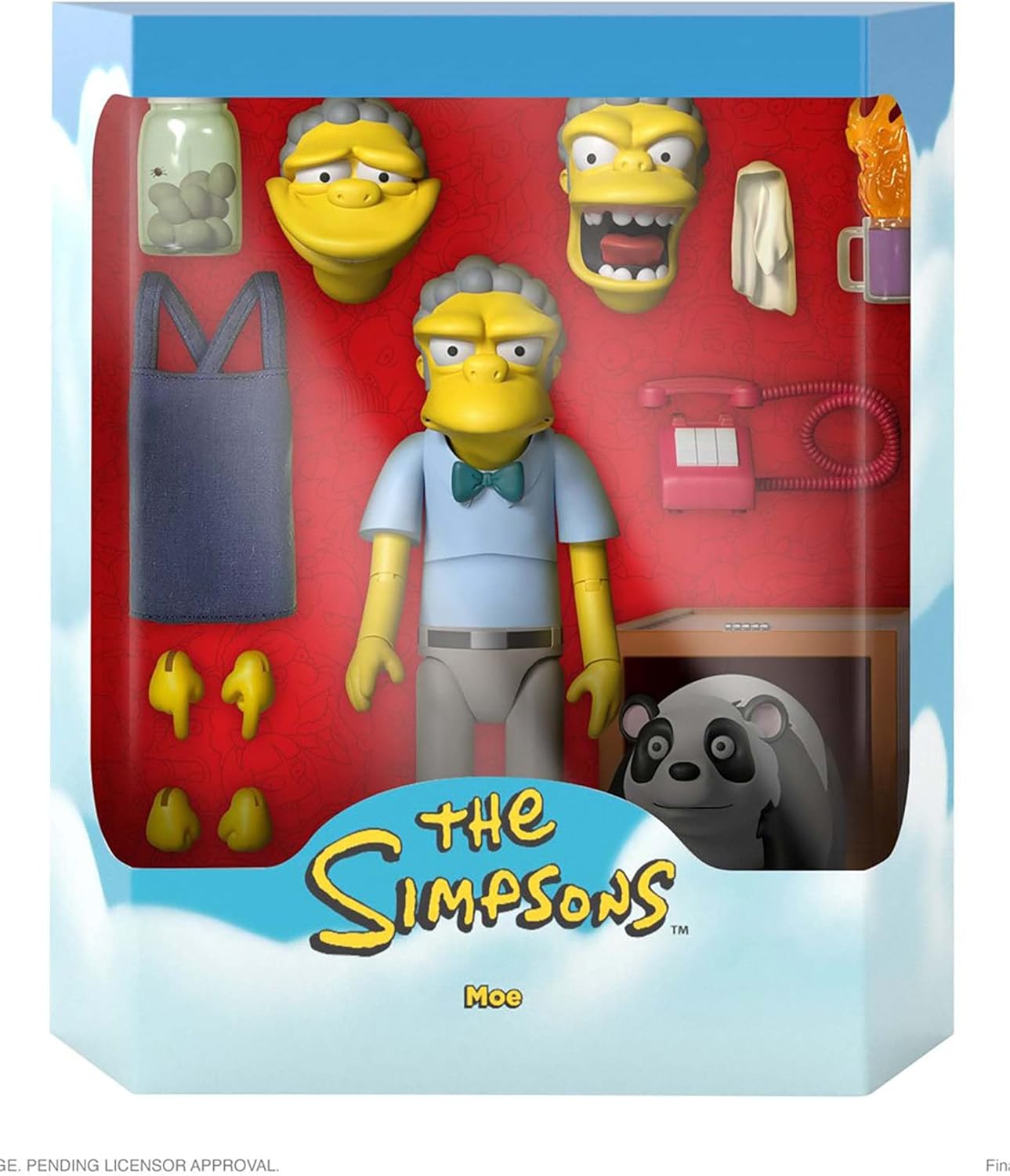 The Simpsons - The Simpsons Ultimates Moe 7-Inch Action Figure |