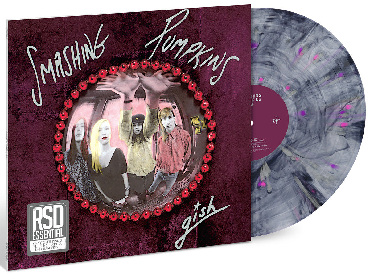 The Smashing Pumpkins - Gish (IEX)[Gray W/ Pink & Purple Splatter Vinyl] | Mint (M) Mint (M)