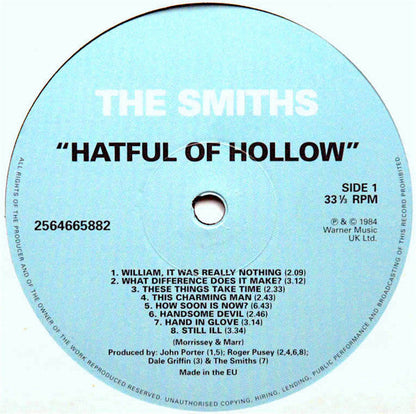 Hatful Of Hollow (VINYL) | Mint (M) Mint (M)