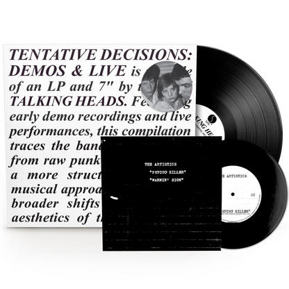 The Talking Heads - Tentative Decisions: Demos & Live (2xVINYL & 7") | Mint (M) Mint (M)