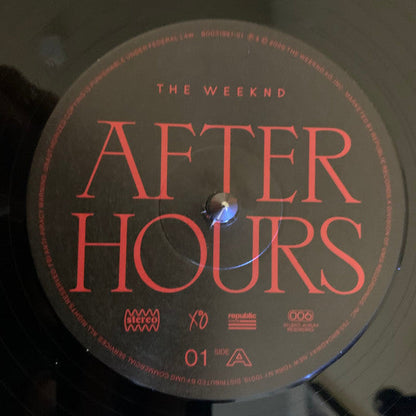 After Hours (2xVINYL) | Mint (M) Mint (M)