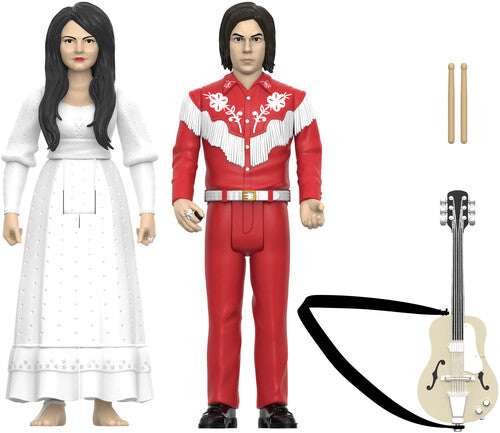 The White Stripes - Super7 - The White Stripes - ReAction Figures Wv2 - Elephant 2-Pack (Action Figure) |