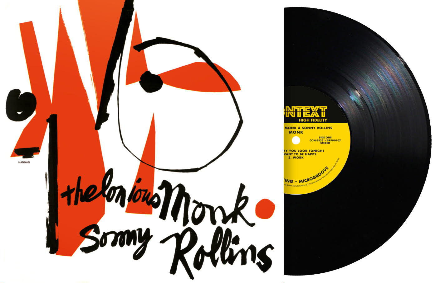 Thelonious Monk And Sonny Rollins - Monk [Import] (VINYL) | Mint (M) Mint (M)