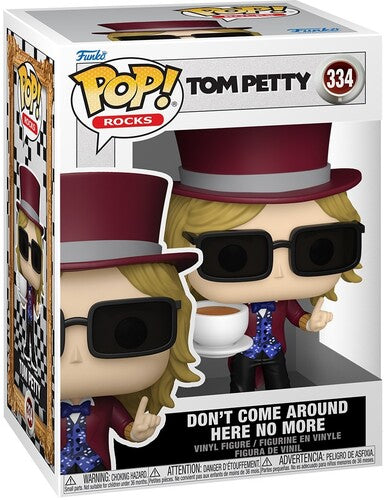Tom Petty - Funko POP! Rocks: Tom Petty, Don't Come Around Here No More (Vinyl Figure, Collectible) |