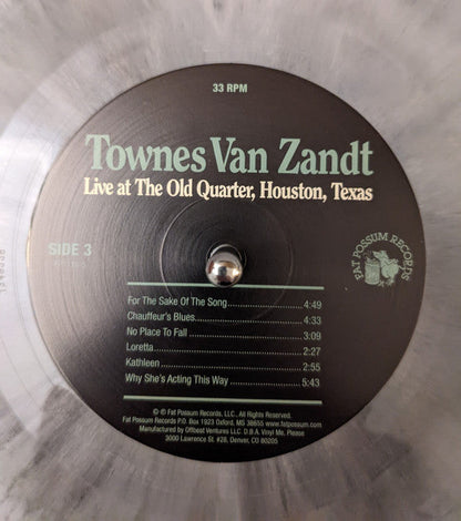 Live At The Old Quarter, Houston, Texas (COLOR VINYL) | Mint (M) Mint (M)