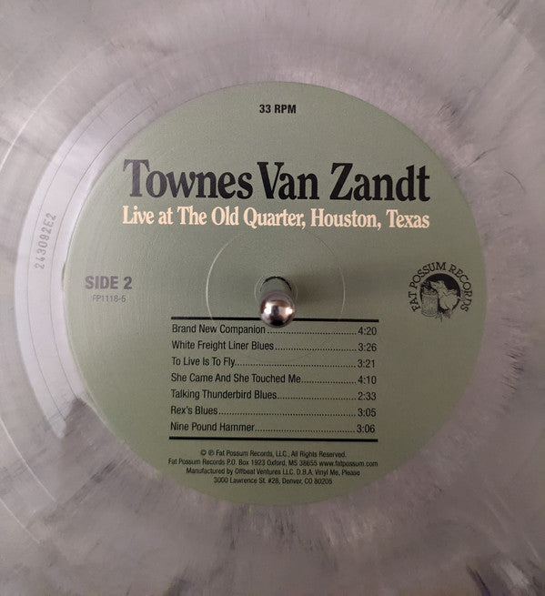 Live At The Old Quarter, Houston, Texas (COLOR VINYL) | Mint (M) Mint (M)