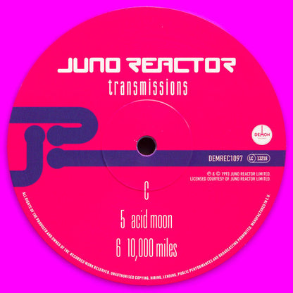 Juno Reactor - Transmissions (2X Purple Vinyl) | Mint (M) Mint (M)