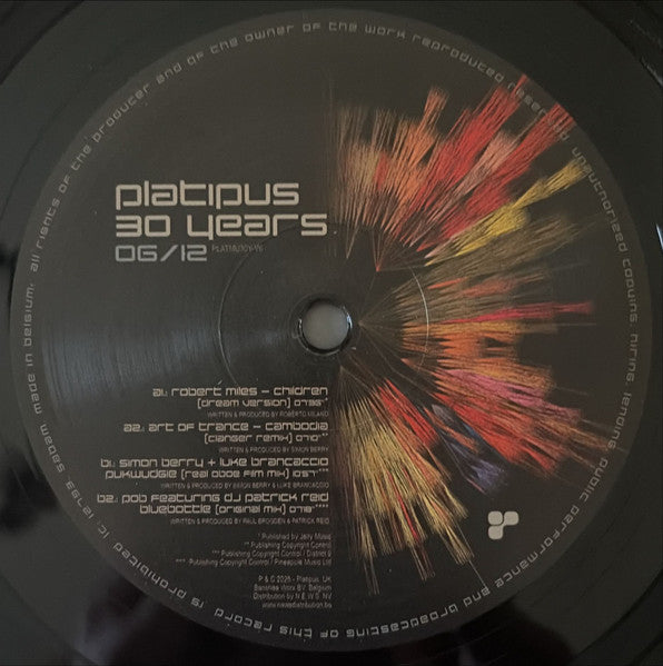 Various - Platipus 30 Years 06/12 (VINYL 12") | Mint (M) Mint (M)