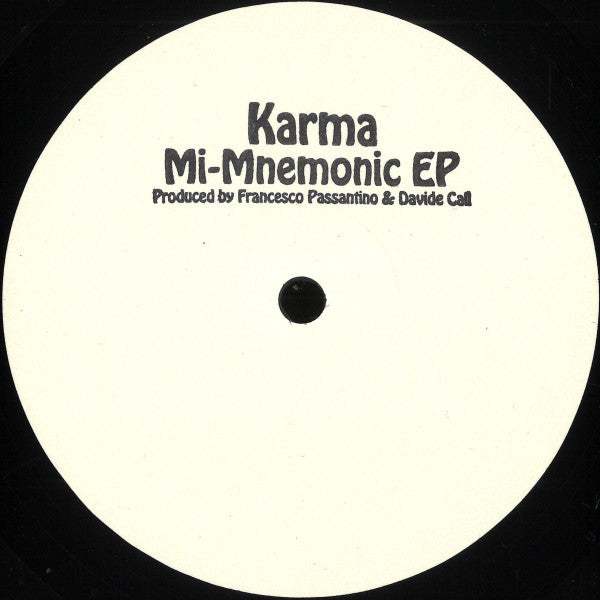 Karma - Mi-Mnemonic (VINYL 12") | Mint (M) Mint (M)
