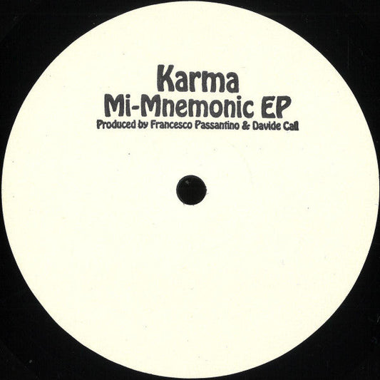 Karma - Mi-Mnemonic (VINYL 12") | Mint (M) Mint (M)