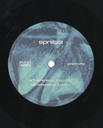 Spriitzz - Where R U / Sunscreen (VINYL 12") | Mint (M) Mint (M)