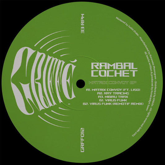 Matrix Convoy EP (12" VINYL) | Mint (M) Mint (M)
