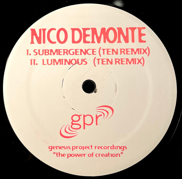 Skylab 2000 - Ten (Re-Entry Mix) / Submergence / Luminous (VINYL) | Excellent+ (EX+) Generic