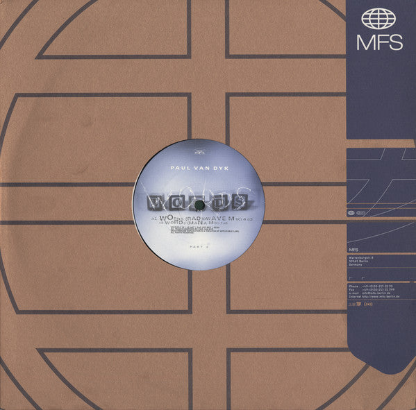 Paul van Dyk - Words (Part 2) (12" VINYL) | Excellent+ (EX+) Generic