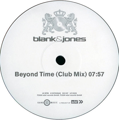 Blank & Jones - Beyond Time (Club Mix) (12" VINYL) | Excellent (EX) Generic