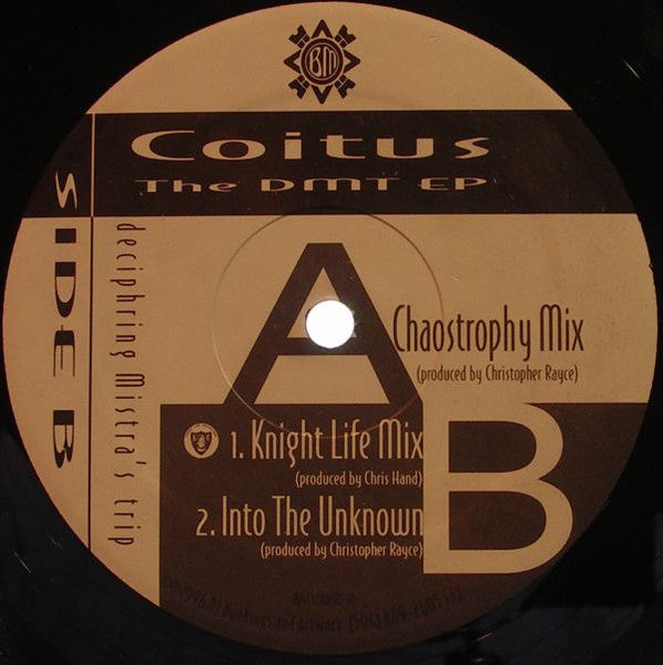 Coitus - The DMT EP (12" VINYL) | Near Mint (NM) Near Mint (NM)