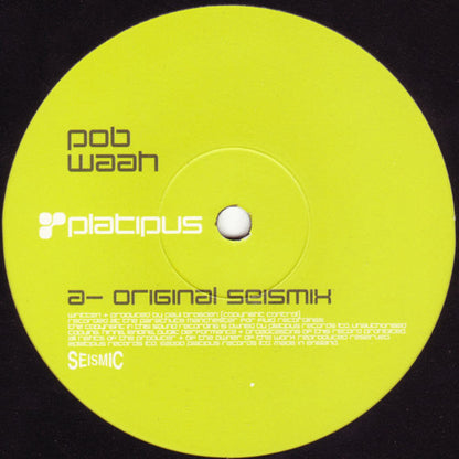 Pob - Waah (12" VINYL) | Very Good (VG)