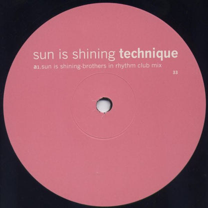 Technique - Sun Is Shining (12" VINYL) | Very Good Plus (VG+) Very Good Plus (VG+)