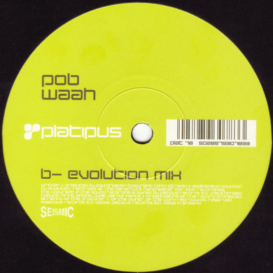Pob - Waah (12" VINYL) | Very Good (VG)