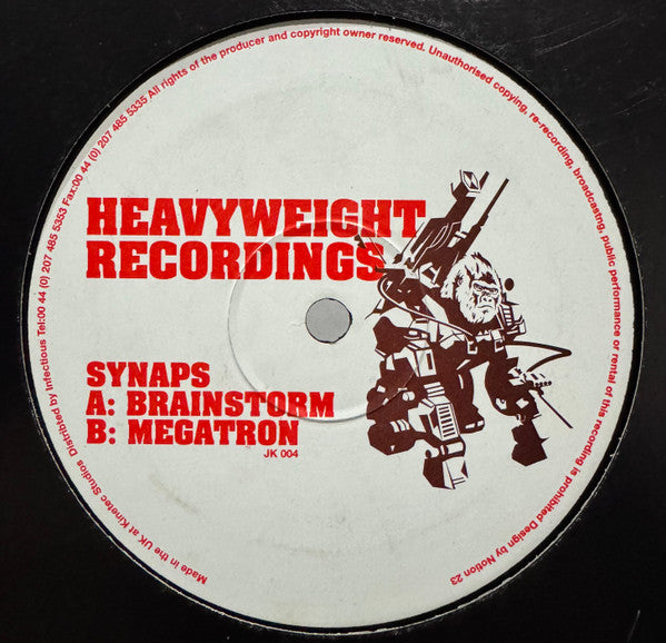 Brainstorm / Megatron (12" VINYL) | Very Good Plus (VG+) Generic