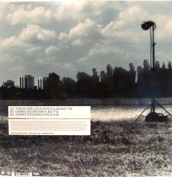 Paul van Dyk - Time Of Our Lives / Connected (12" VINYL) | Very Good Plus (VG+) Excellent+ (EX+)