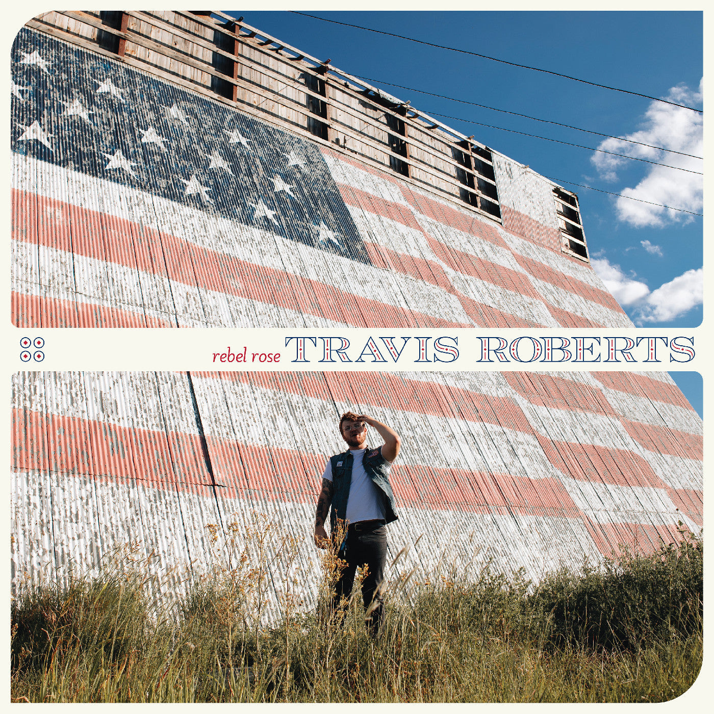 Travis Roberts - Rebel Rose (Red VINYL) | Mint (M) Mint (M)