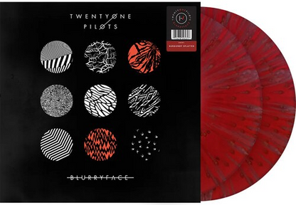 Twenty One Pilots - Blurryface (Limited Edition, Red/ Black Ice Marble w/ Burgundy Heavy Splatter Colored Vinyl) [Import] (2 Lp's) |