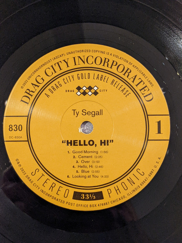 "Hello, Hi" (VINYL) | Mint (M) Mint (M)