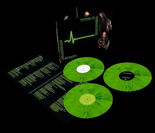 Type O Negative - Life Is Killing Me: 20th Anniversary (GREEN & BLACK MIXED VINYL) | Mint (M) Mint (M)
