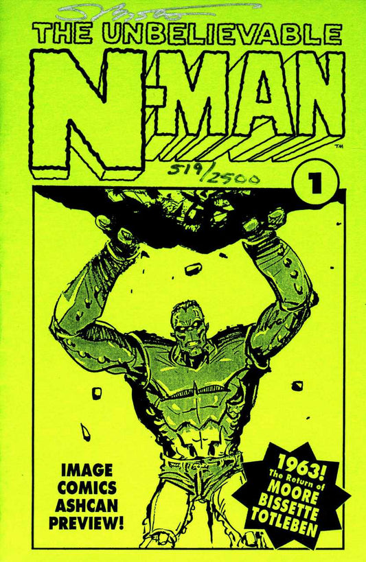 The Unbelievable N-Man Ashcan
