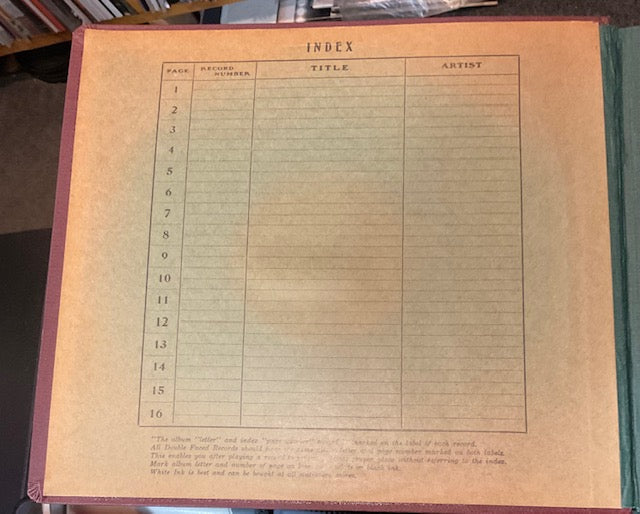 RCA His Masters Voice - 16 Page 10" 78RPM Record Book *NO WRITING* |