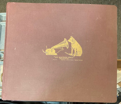 RCA His Masters Voice - 16 Page 10" 78RPM Record Book *NO WRITING* |