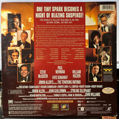 - THE TOWERING INFERNO (LASER DISC MOVIE) WIDESCREEN |