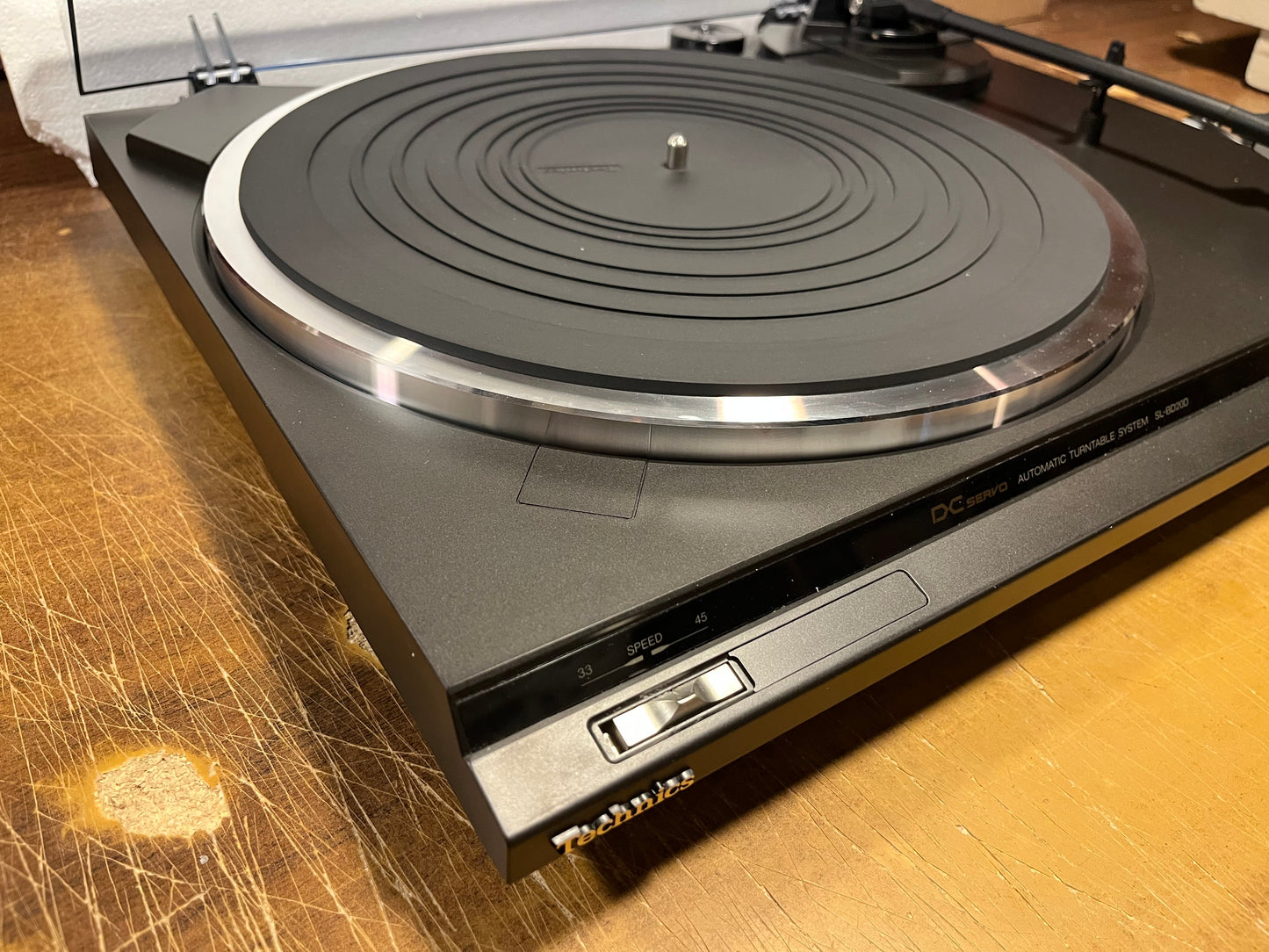 TECHNICS - STEREO TURNTABLE SL-BD20D *SHARP* W MANUAL |