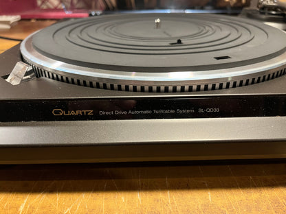 TECHNICS - STEREO TURNTABLE SL-QD33 *SHARP* |
