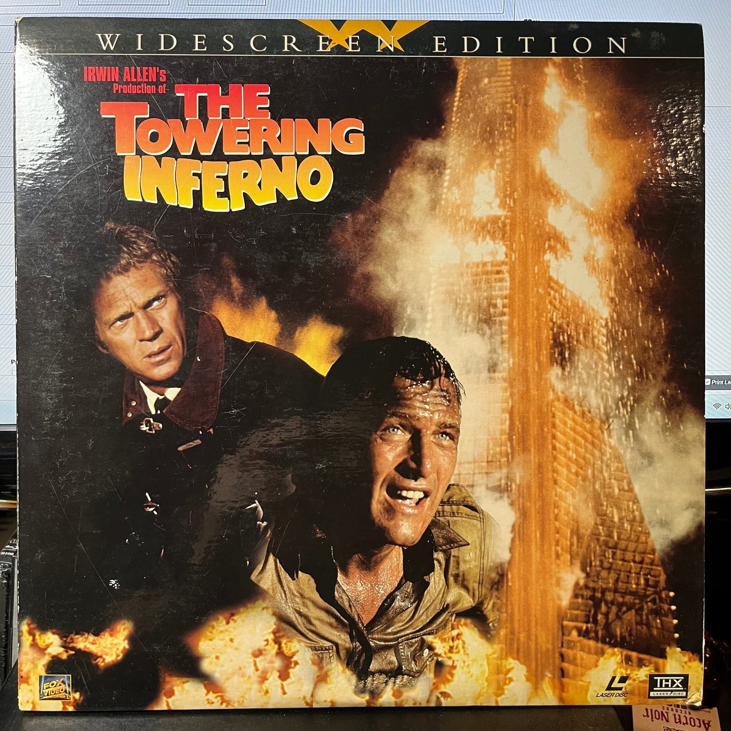 - THE TOWERING INFERNO (LASER DISC MOVIE) WIDESCREEN |