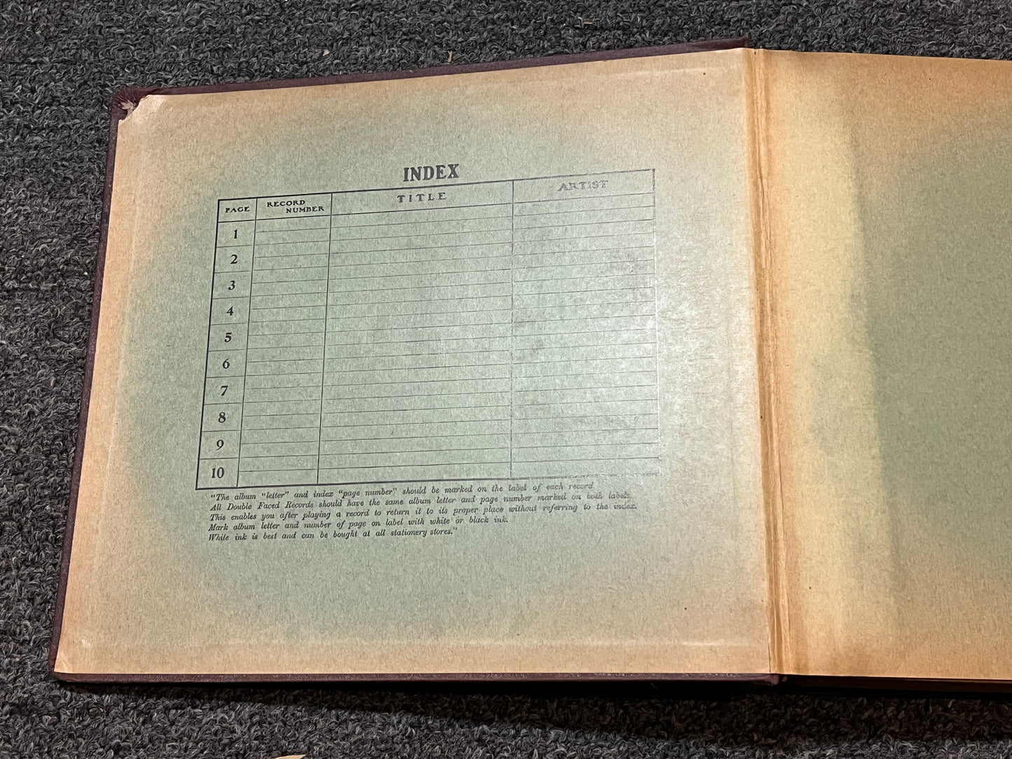 RCA (2) - 10 PAGE BOOK 78RPM 10" RECORDS | Very Good Plus (VG+)