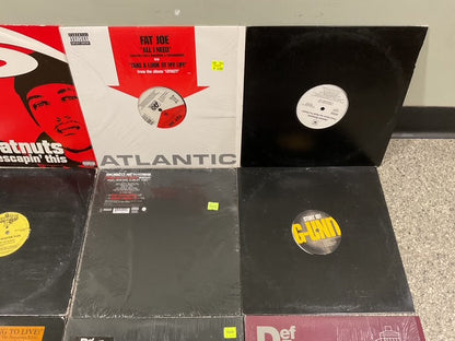 Various - 12 HIP HOP RECODS VINYL LOT |
