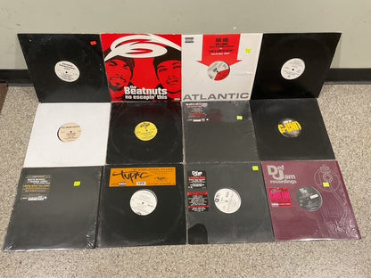 Various - 12 HIP HOP RECODS VINYL LOT |