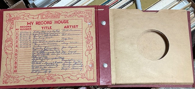 Va - 7INCH VINYL 45RPM RECORD BOOK *EMBOSSED ART* |