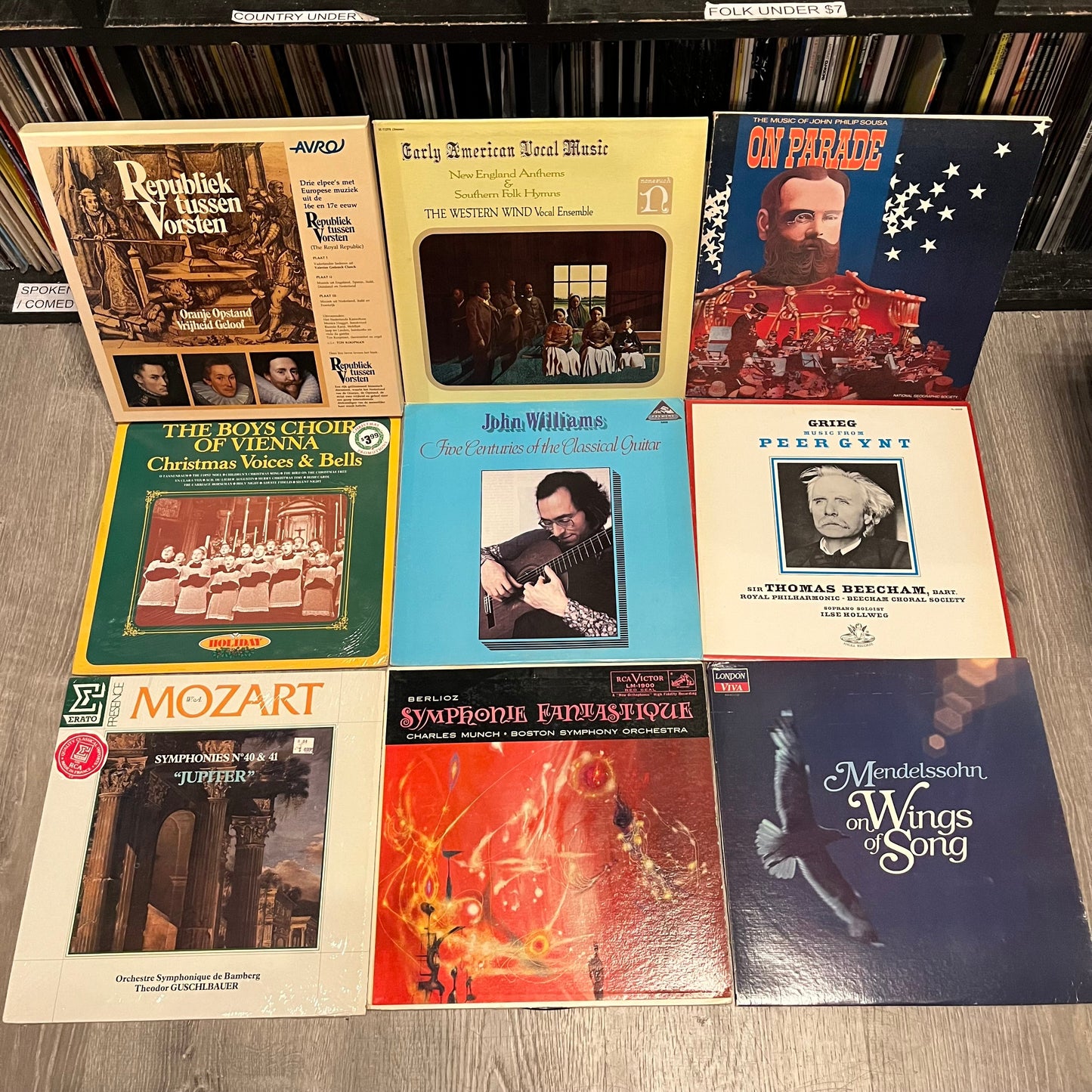 Various - 9 CLASSICAL VINYL RECORD LPS *EX-NM* | Excellent (EX) Excellent (EX)