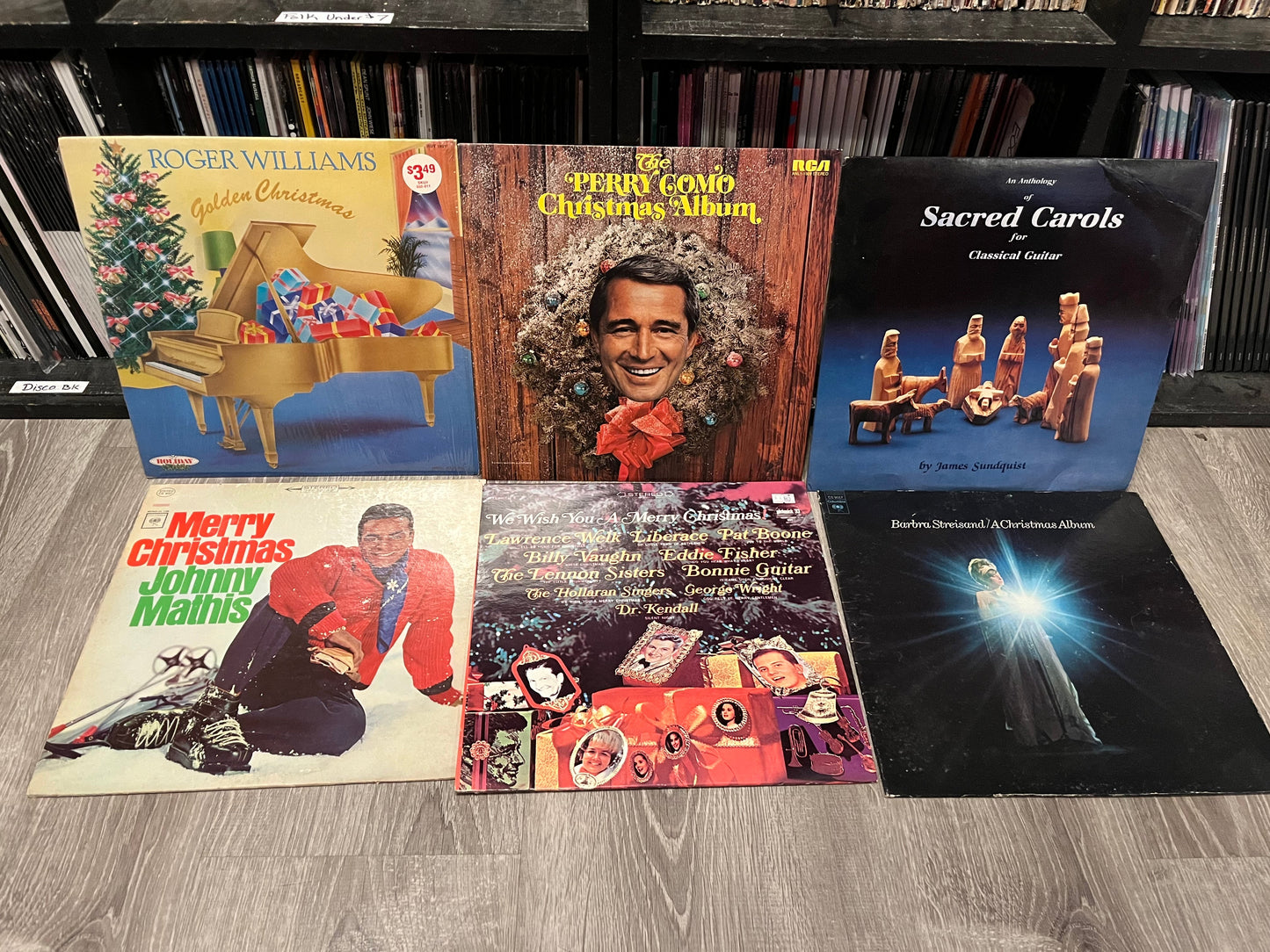Various - 6 HOLIDAY/CHRISTMAS VINYL ALBUMS/LOT/COLLECTION | Very Good Plus (VG+) Very Good Plus (VG+)