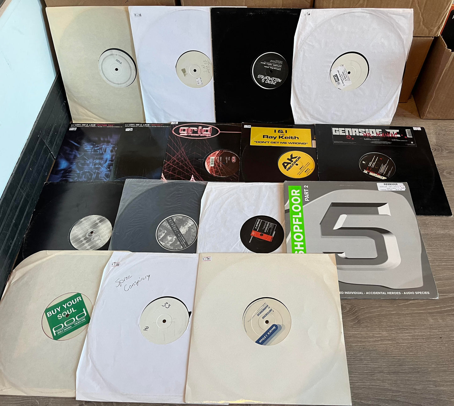 Various - 16 DRUM & BASS VINYL COLLECTION LOT |