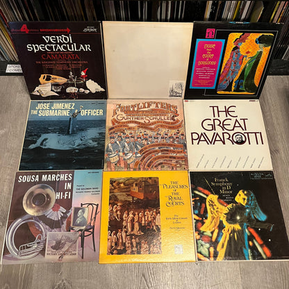 Various - 9 CLASSICAL VINYL RECORD LPS *EX-NM* | Excellent (EX) Excellent (EX)