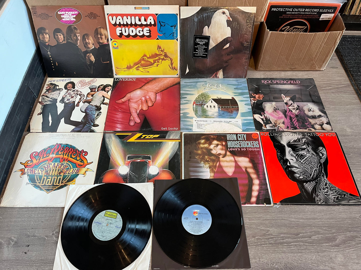 Various - 13 ROCK VINYL LPs COLLECTION LOT |